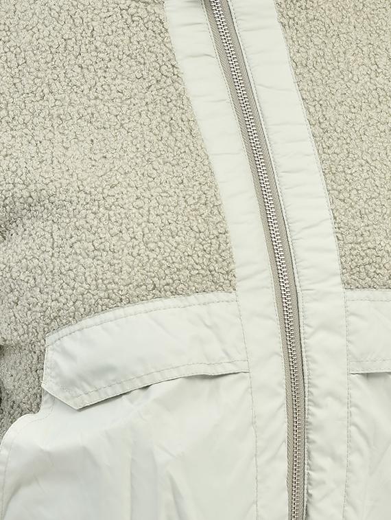 neo mint solid fur jacket - 20417180 - Standard Image - 3