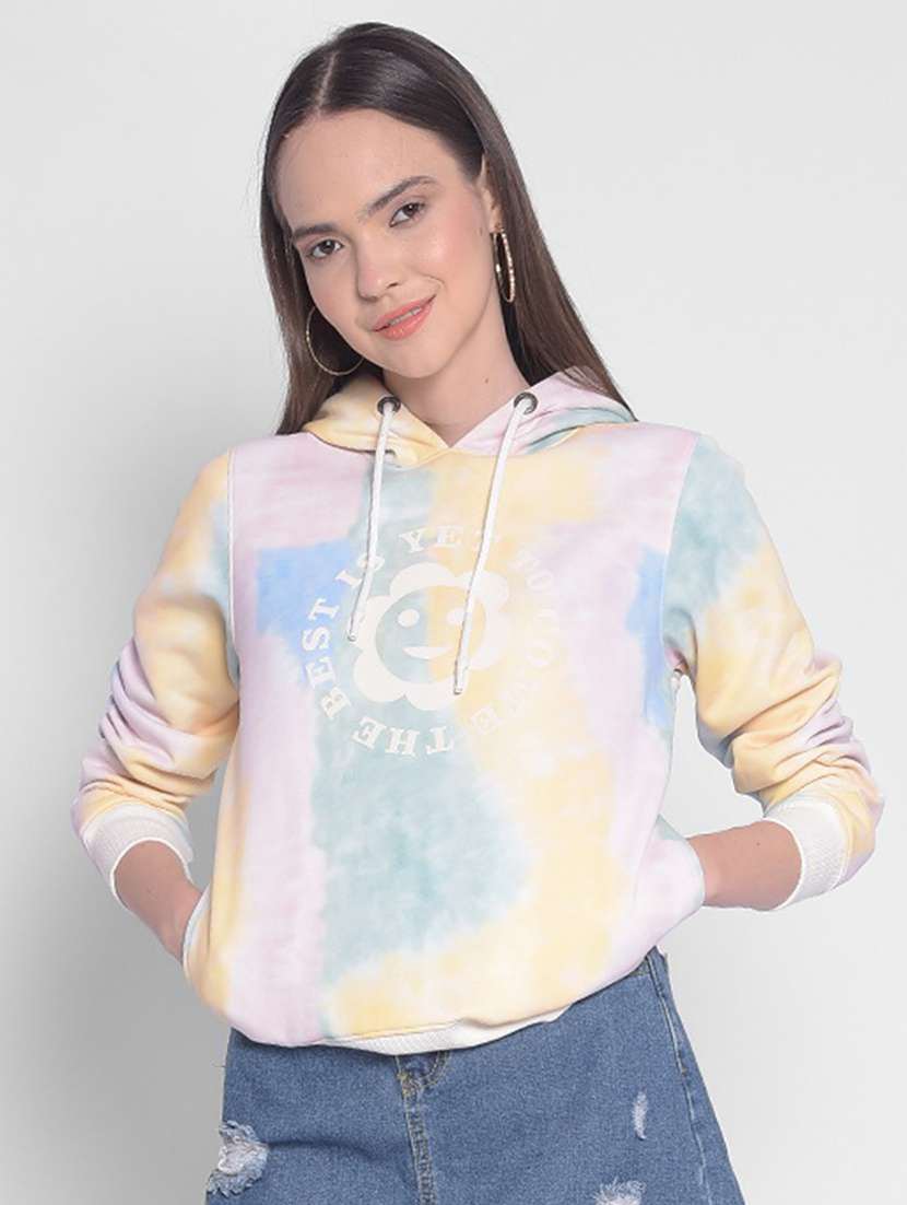 women's all over print sweatshirt - 20417281 - Zoom Image - 0