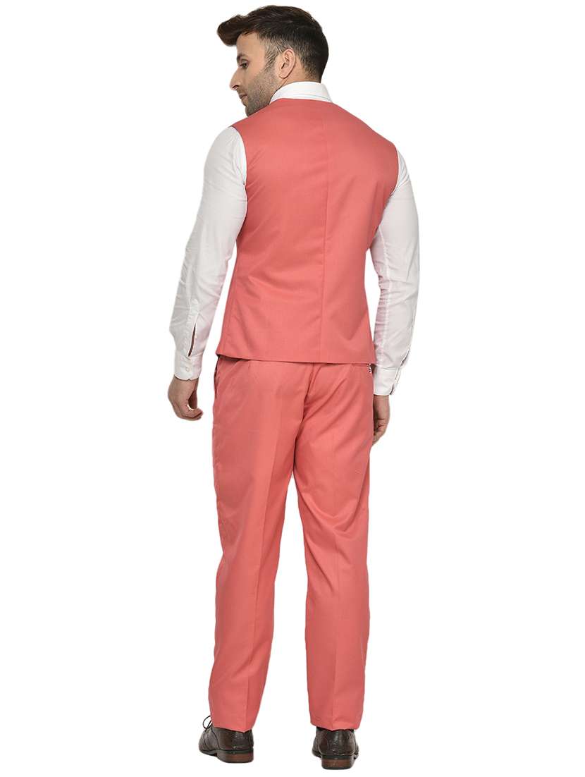 coral solid 2-piece suit set - 20417353 - Standard Image - 3