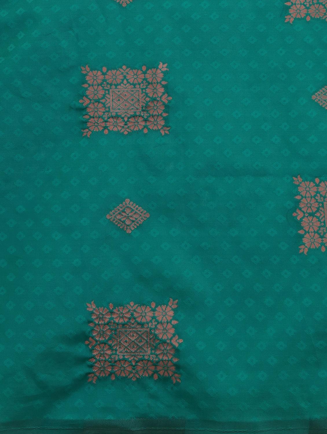 women's banarasi saree with blouse - 20418930 - Standard Image - 3