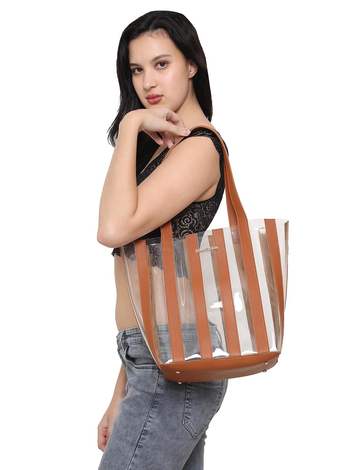 women leatherette regular tote bag - 20418948 - Standard Image - 5