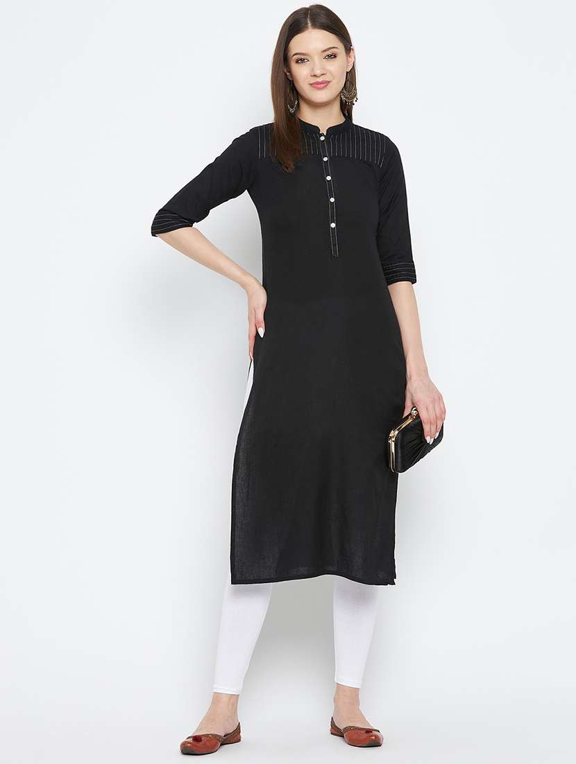 women pack of 2 solid leggings - 20418988 -  Standard Image - 3