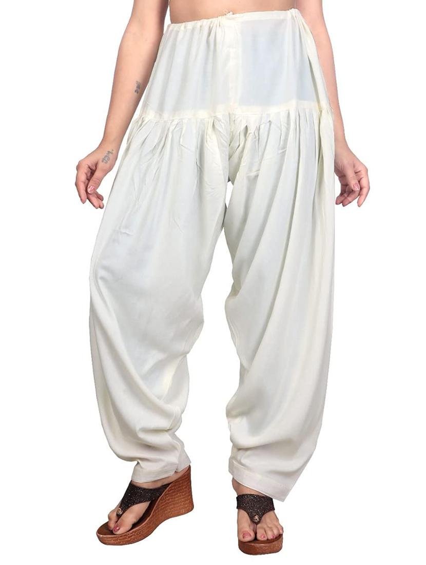 women mid rise solid patiyala salwar - 20419002 - Zoom Image - 0