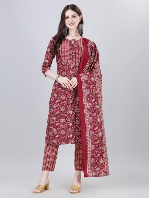 floral printed suit set - 20420865 - Standard Image - 0