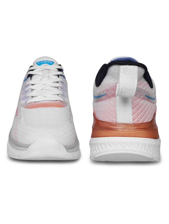 white lace up sport shoes - 20422262 -  Standard Image - 3