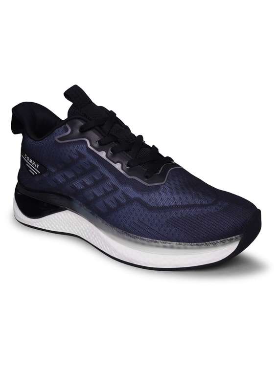 navy blue lace up sport shoes - 20422268 - Zoom Image - 0