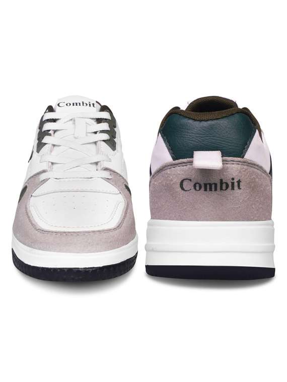 men color block lace up sneakers - 20422325 -  Standard Image - 3