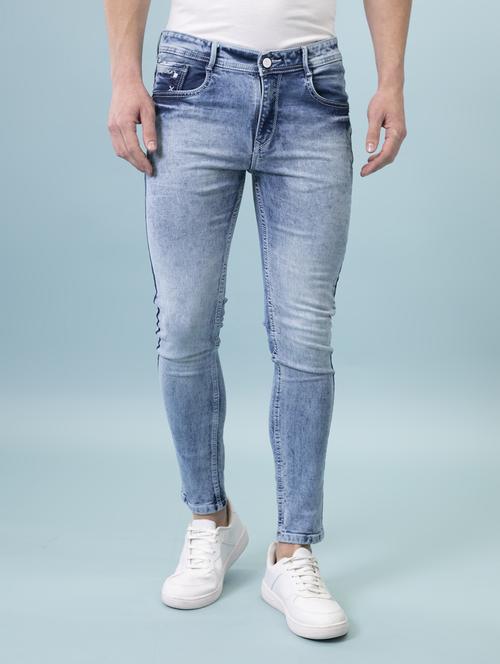 mens slim fit plain jeans - 20424552 -  Standard Image - 0