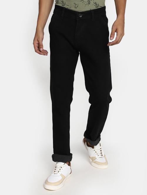 mens slim fit plain jeans - 20424553 - Standard Image - 0