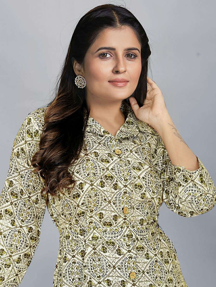 floral kurta pant set - 20426592 - Standard Image - 3