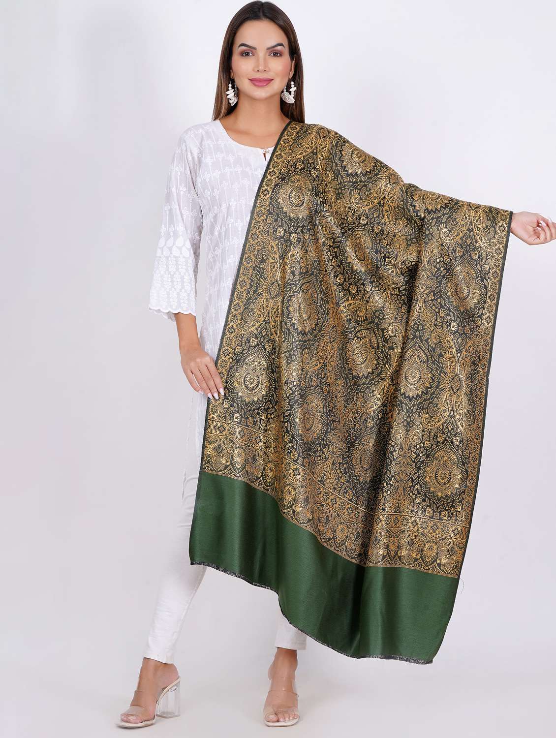 women's florals shawl