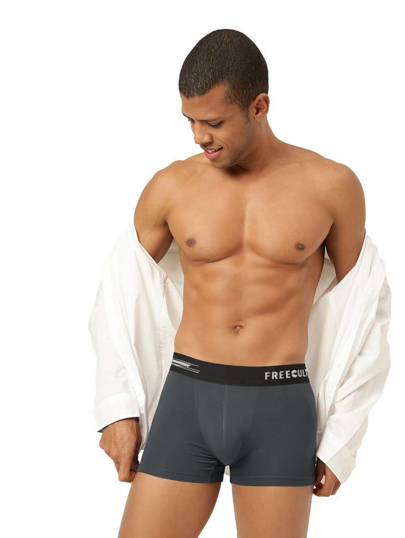 men solid modal trunk - 20427594 -  Standard Image - 3