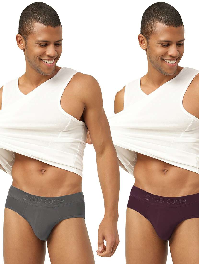 pack of 2 modal hipster brief
