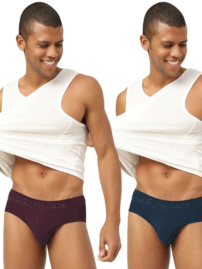 pack of 2 modal hipster brief