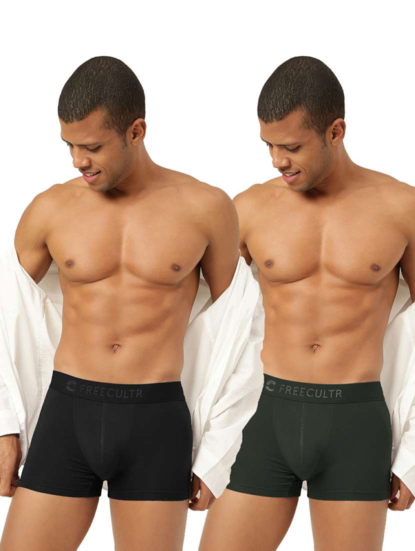 mens pack of 2 trunks