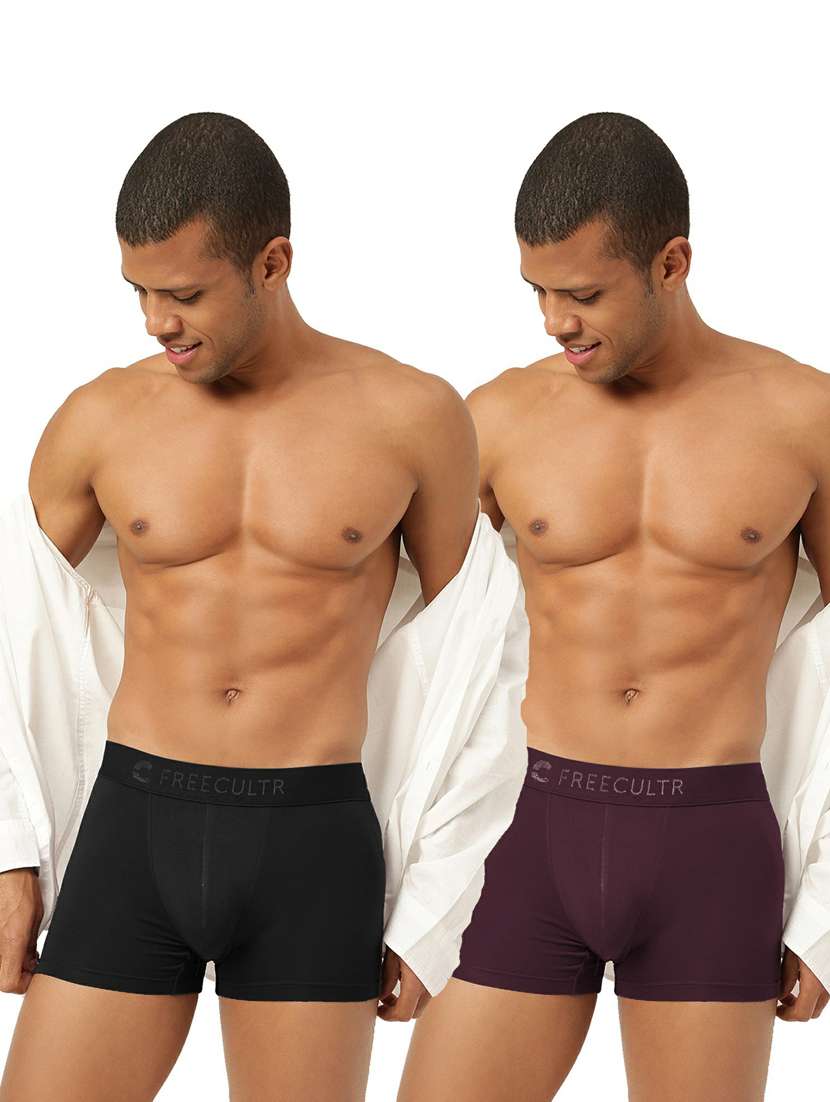 mens pack of 2 trunks
