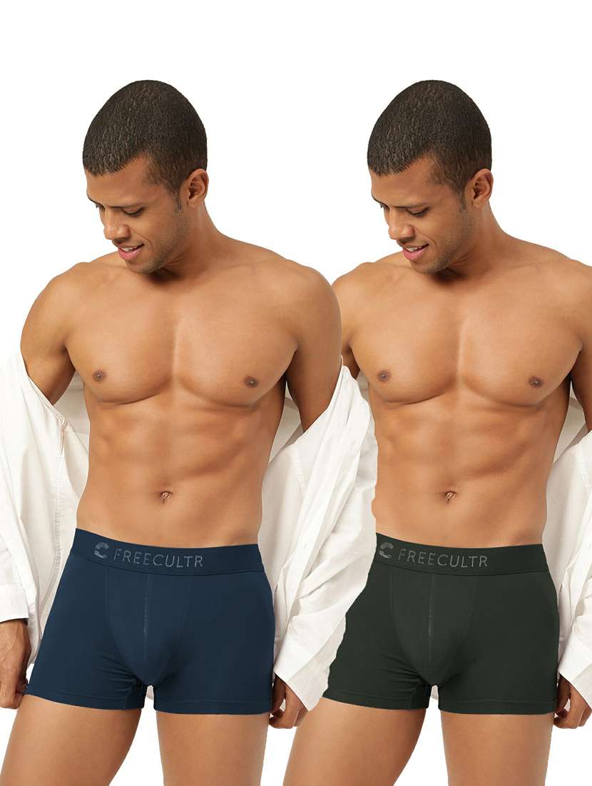 mens pack of 2 trunks