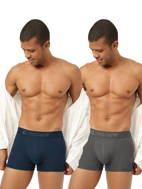 mens pack of 2 trunks - 20427646 -  Standard Image - 0