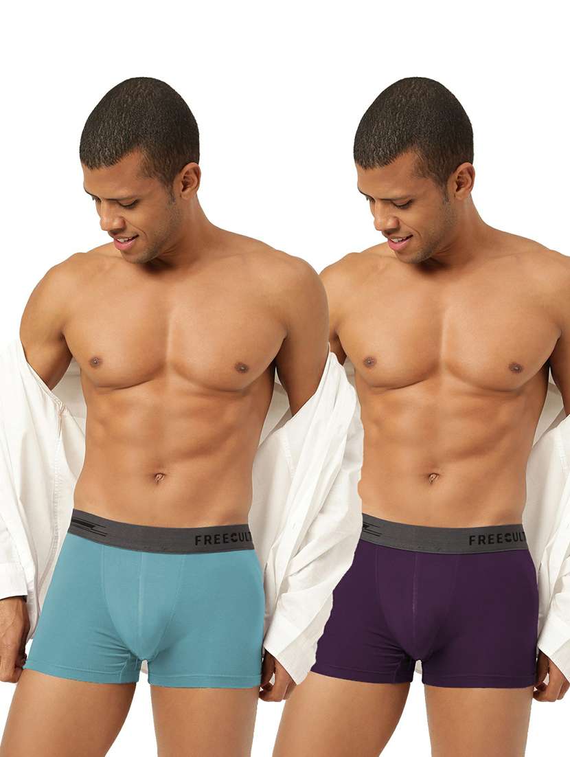 mens pack of 2 trunks