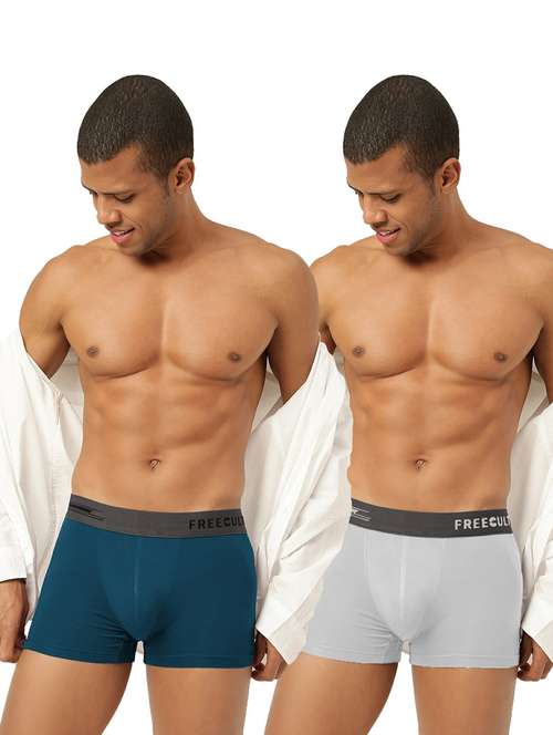 mens pack of 2 trunks - 20427704 -  Standard Image - 0