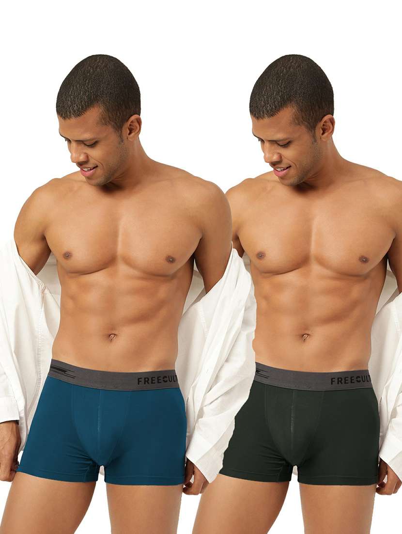 mens pack of 2 trunks