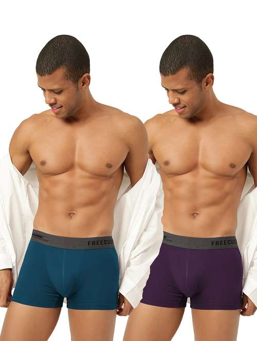 mens pack of 2 trunks - 20427710 -  Standard Image - 0
