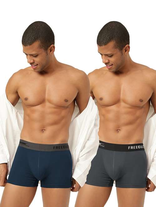 mens pack of 2 trunks - 20427711 -  Standard Image - 0