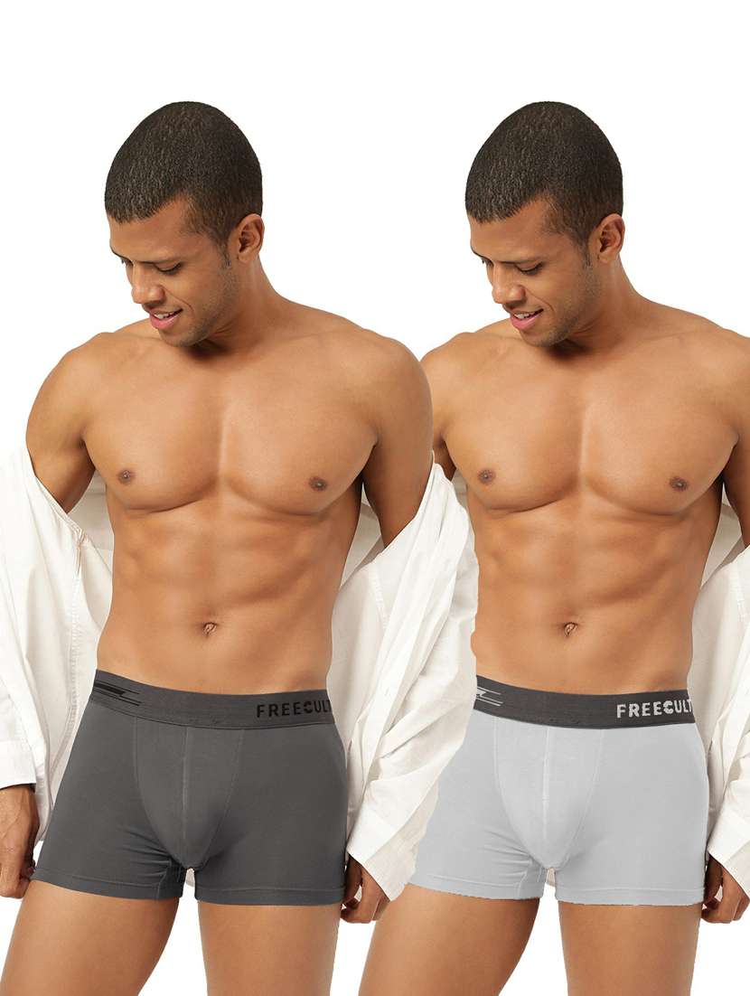 pack of 2 solid modal trunks