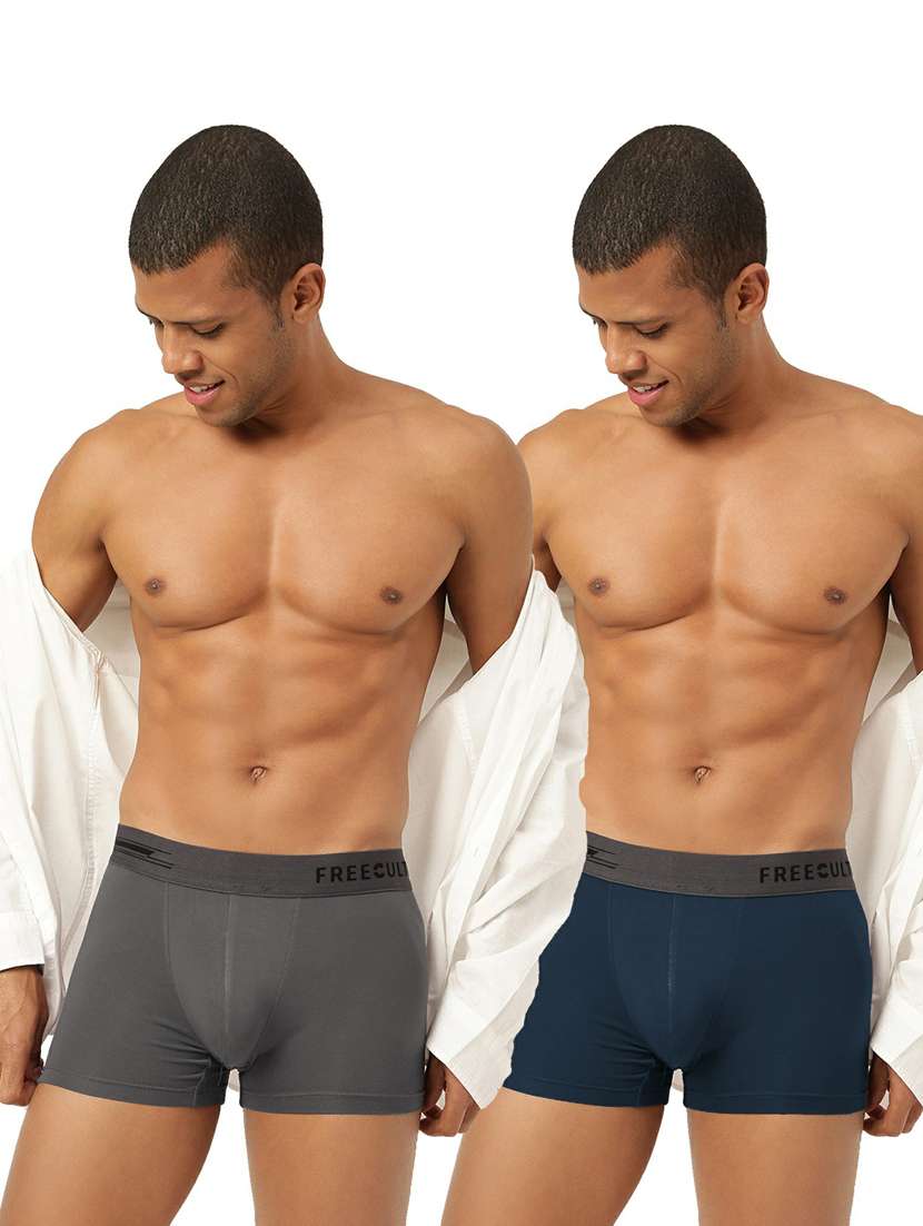 pack of 2 solid modal trunks