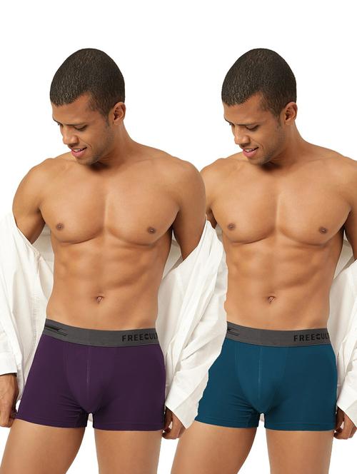 pack of 2 solid modal trunks - 20427739 - Standard Image - 0