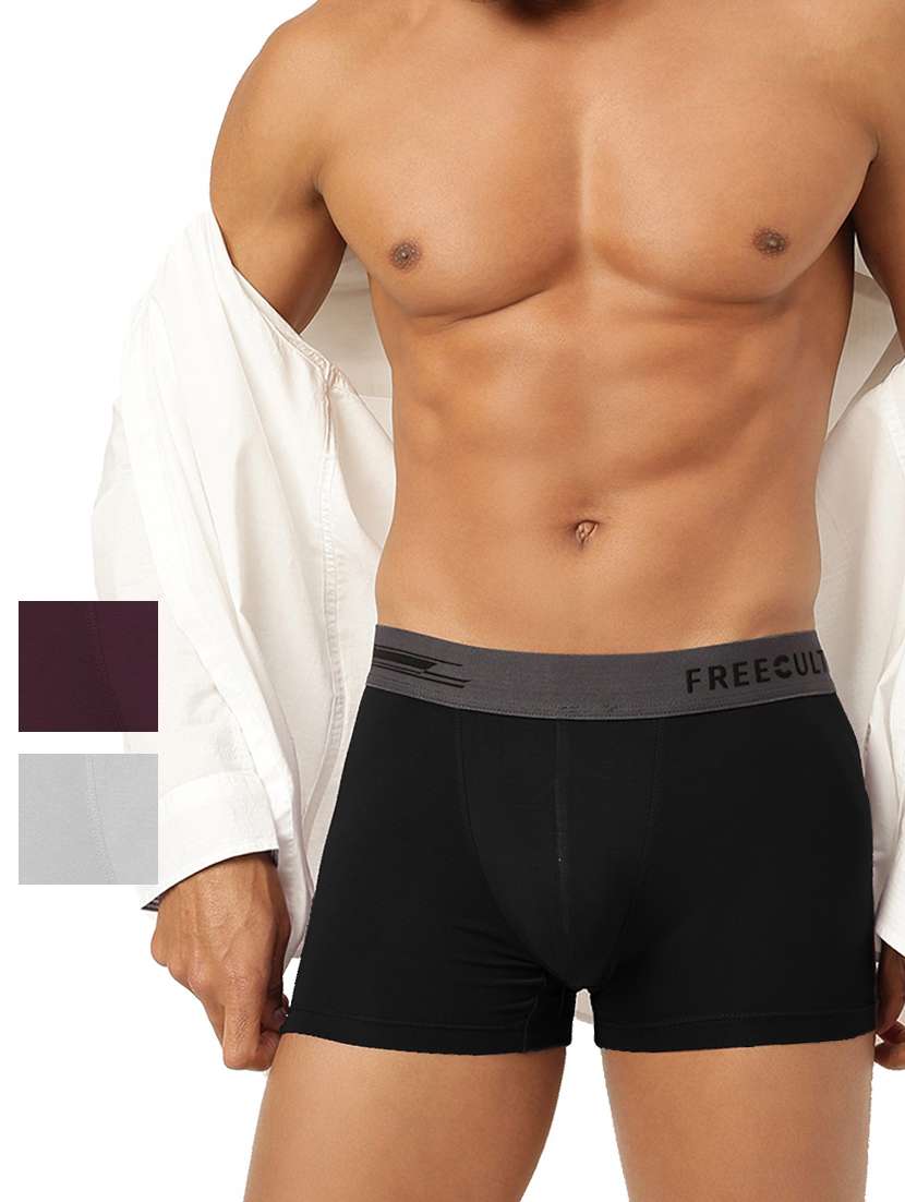 pack of 3 solid trunks 