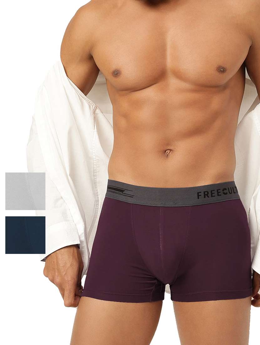 pack of 3 solid trunks