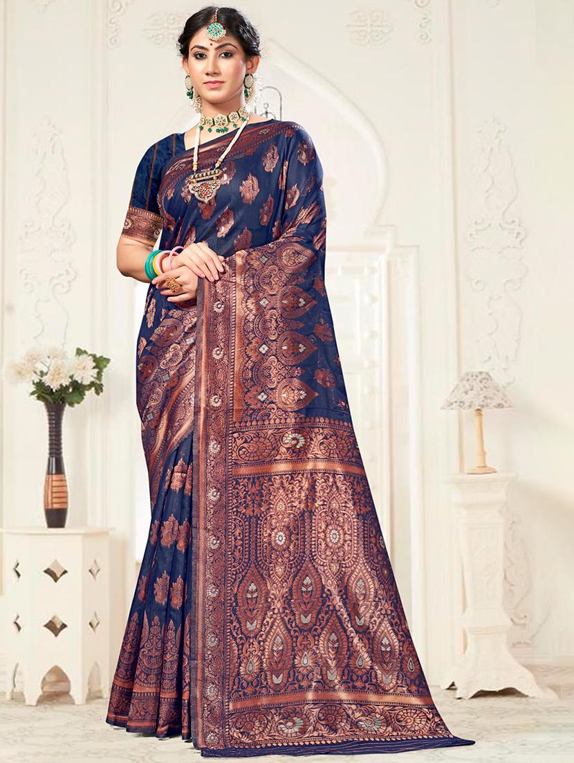women's banarasi saree - 20431032 - Zoom Image - 0