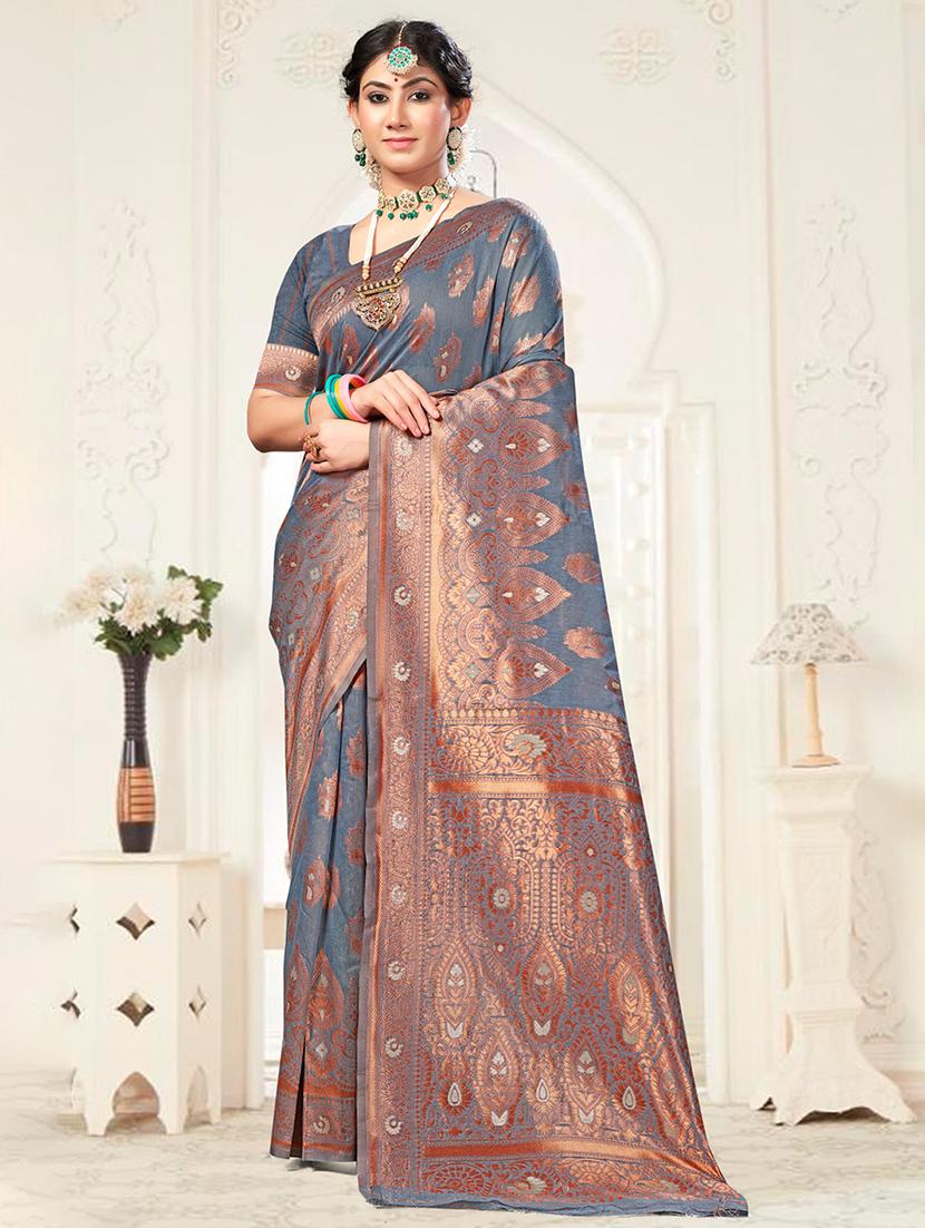 women's banarasi saree - 20431033 - Zoom Image - 0