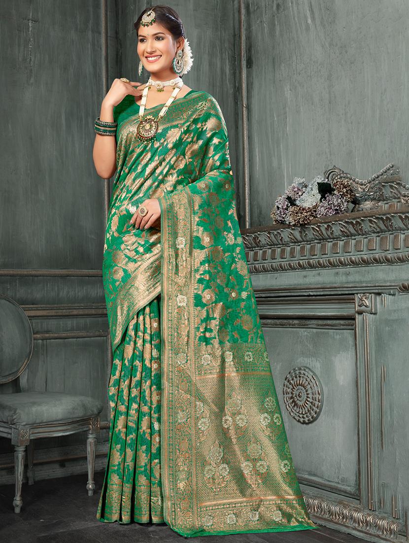 women's banarasi saree - 20431051 - Zoom Image - 0