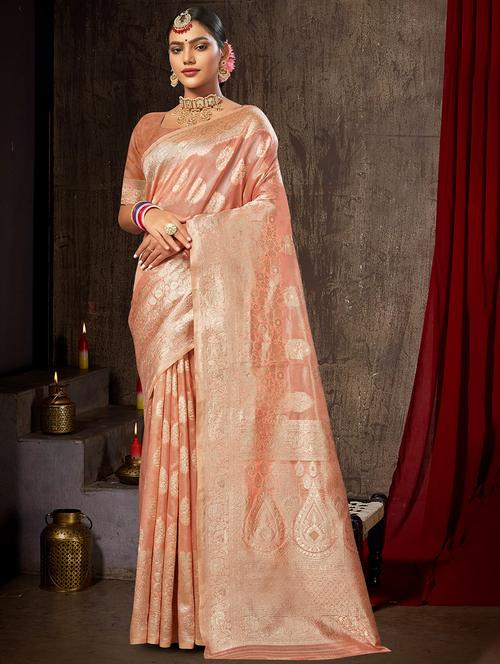 women's banarasi saree - 20431062 - Standard Image - 0