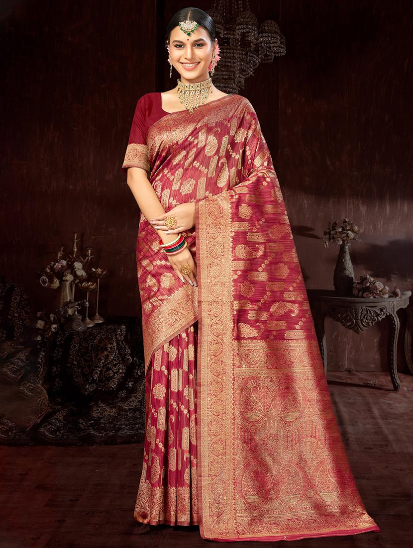 zari work banarasi silk saree - 20431169 - Zoom Image - 0