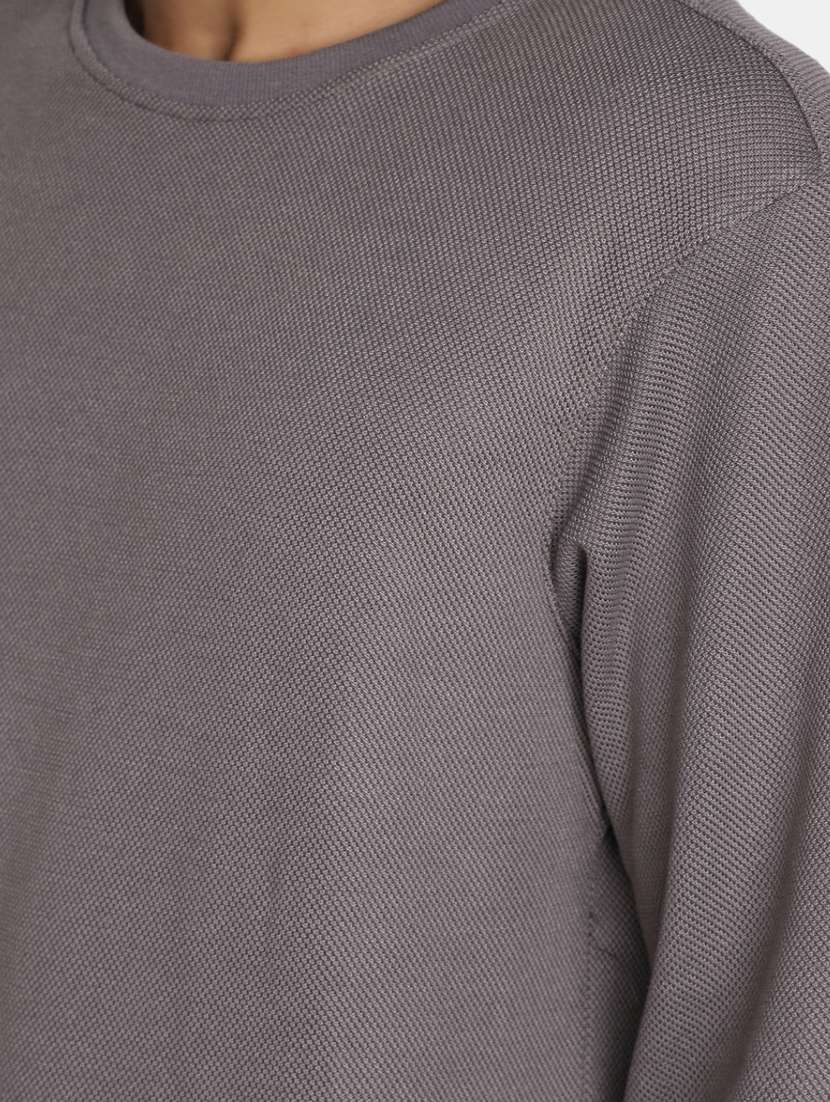 Solid Pullover Sweatshirt - 20434161 -  Standard Image - 5