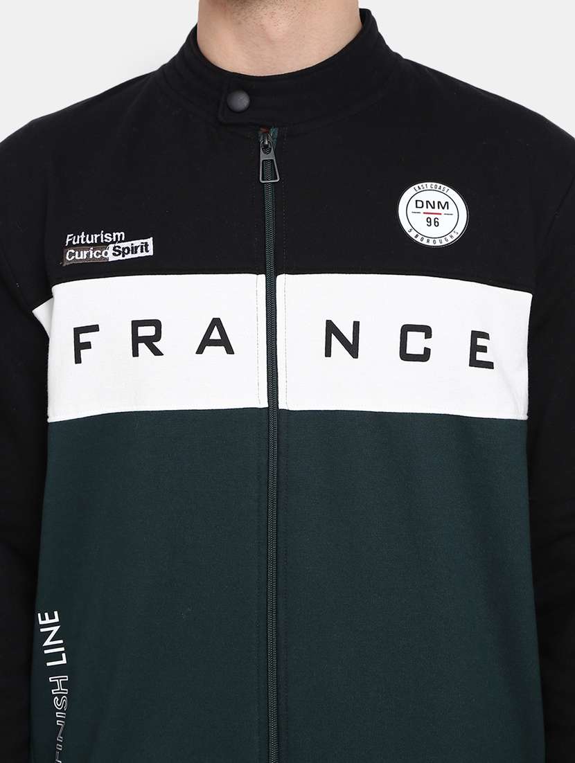 mens color block sweatshirt - 20434164 -  Standard Image - 5