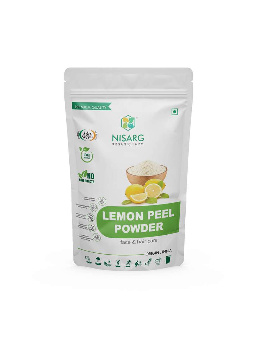 nisarg organic lemon peel powder 100gm
