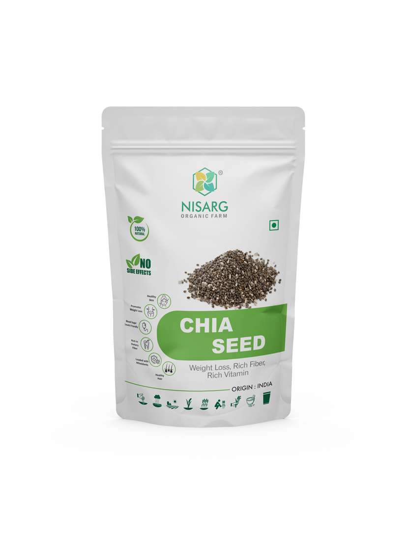 nisarg organic chia seeds 100gm