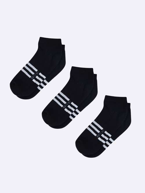 set of 3 ankle length socks - 20435624 - Standard Image - 0