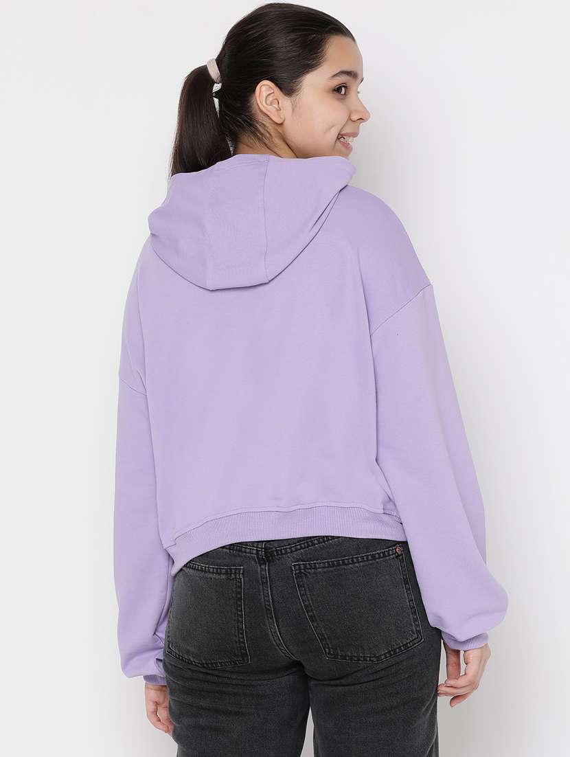 girls placement print hooded sweatshirt - 20435792 -  Standard Image - 3