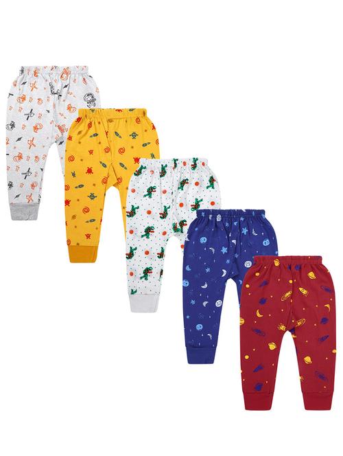 kids pack of 5 printed mid pyjama - 20436231 - Standard Image - 0
