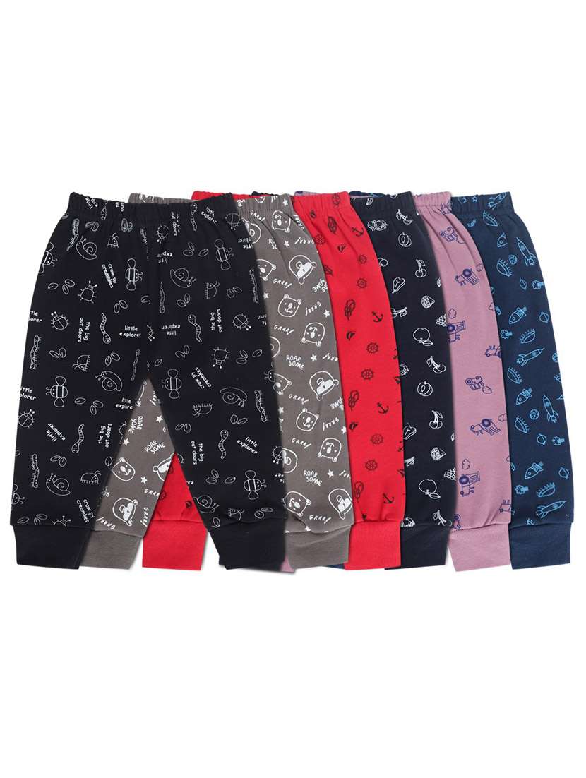 boys pack of 6 printed pyjama  - 20436274 -  Zoom Image - 0