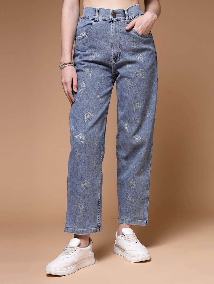 women's straight fit jeans - 20442292 - Zoom Image - 0