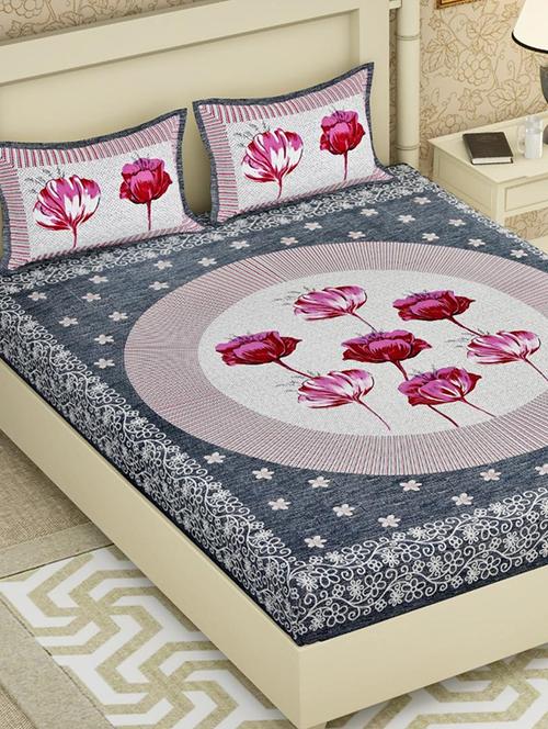 quilt n razai printed bedsheet set - 20443899 - Standard Image - 0