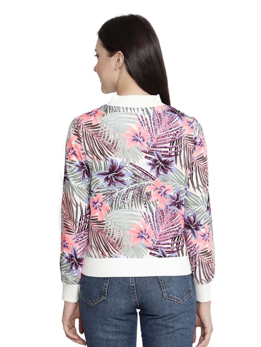 women multi colored bomber jacket - 20444402 - Standard Image - 3