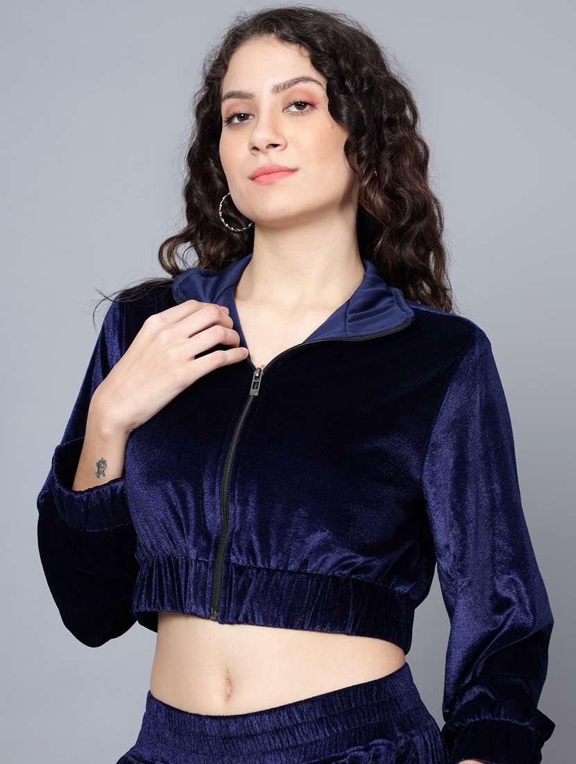 women solid top and trouser co-ord set - 20444576 -  Standard Image - 5