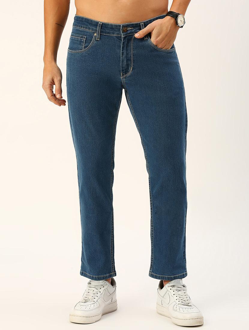 mens slim fit plain jeans - 20446163 - Zoom Image - 0